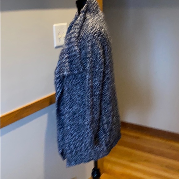 Blue & white sweater/wrap szM ! - Picture 2 of 4